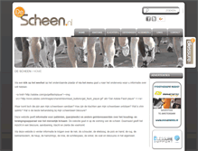 Tablet Screenshot of descheen.nl